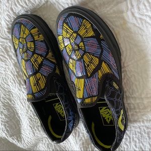 Nightmare Before Christmas Slip-On Vans